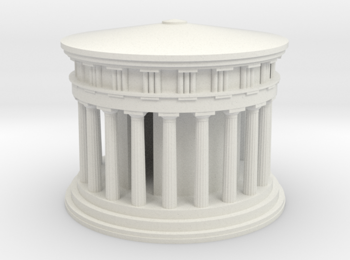Athena Temple in Delphi 3d printed