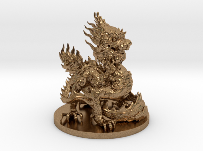 Imperial dragon 3d printed