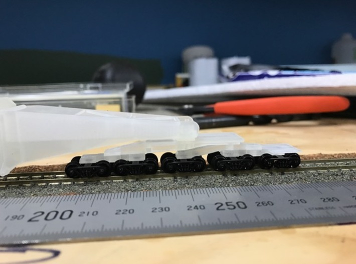 CPOX Schnable 20 Axle Car - Complete Kit 3d printed 