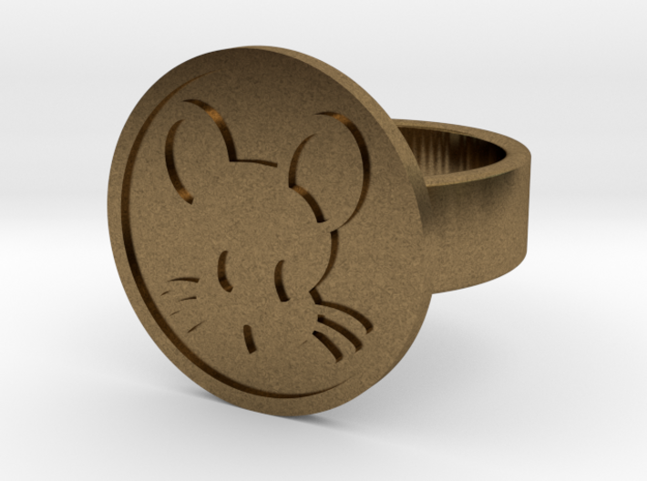 Mouse Ring 3d printed