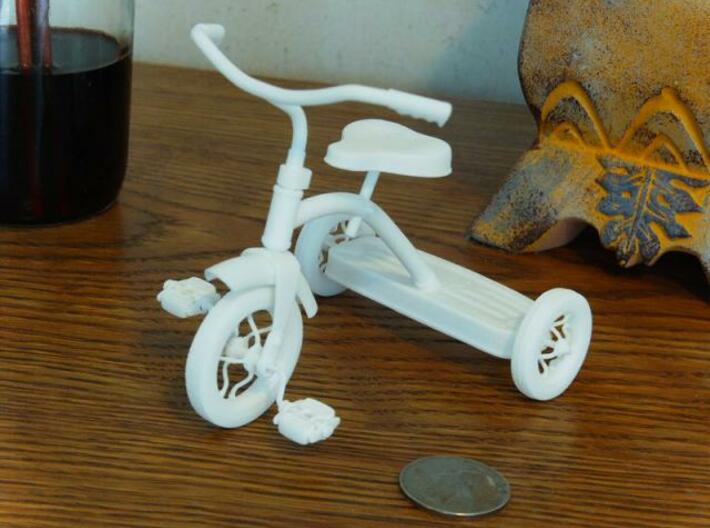 Mini Tricycle with moving parts 3d printed Photo