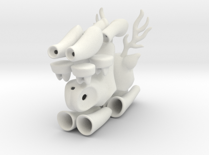 Deerling BJD Adult with Horns 3d printed