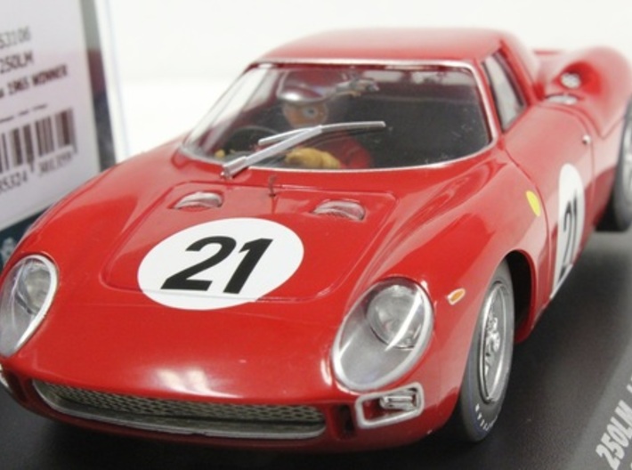 Chassis & Interior Fly Ferrari 250LM inline pod 3d printed 