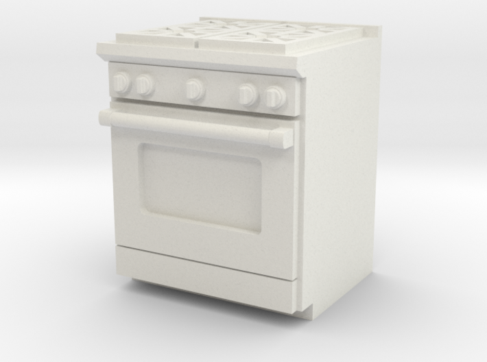 1:48 Kitchen Stove(Range) and Oven 3d printed 