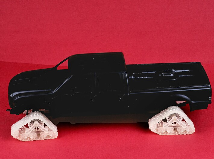 Track set for Wheeled Vehicles 3d printed 