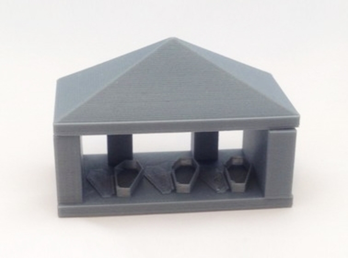Vampires Crypt with roof 3d printed