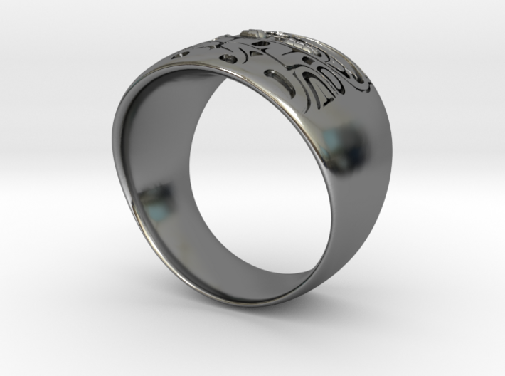 Bear Ring  3d printed 