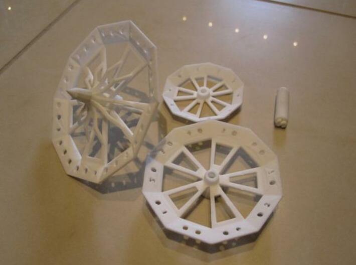 ''d1000 Spinner'' 3d printed Prototype 3