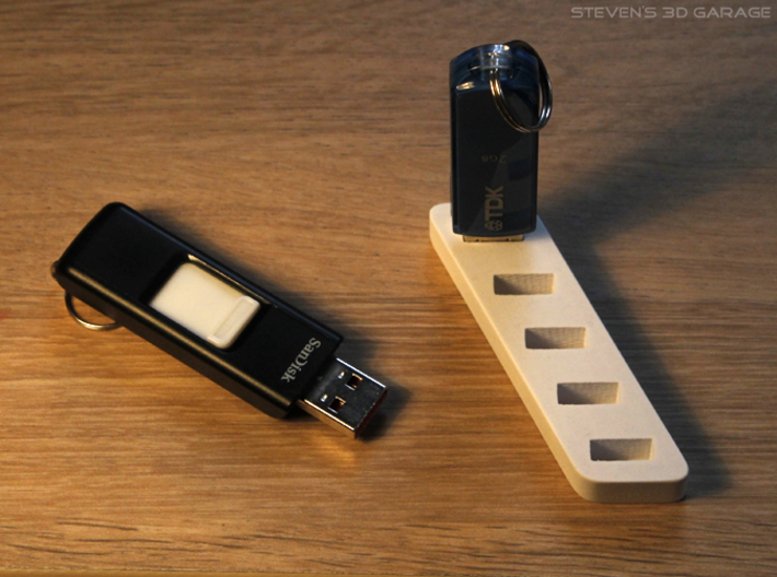USB-Stick / Flash Drive Holder 3d printed 