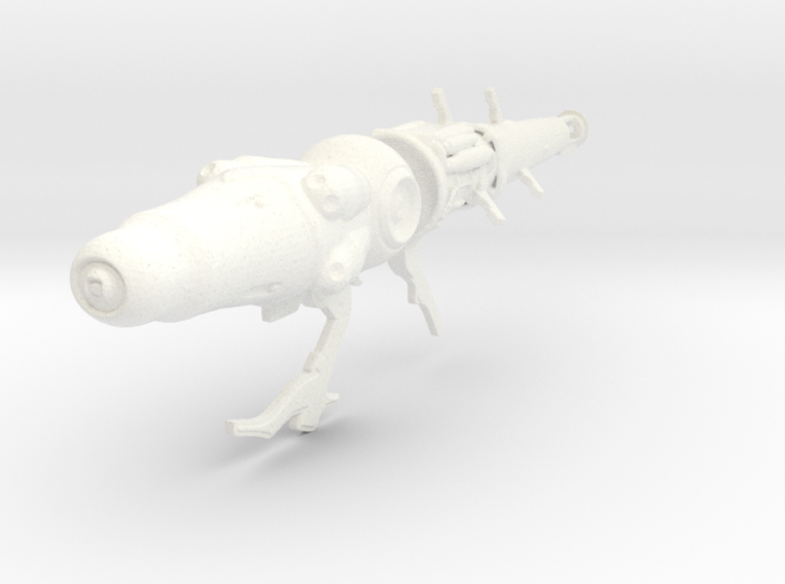 Scorch Cannon (1:18 Scale) 3d printed