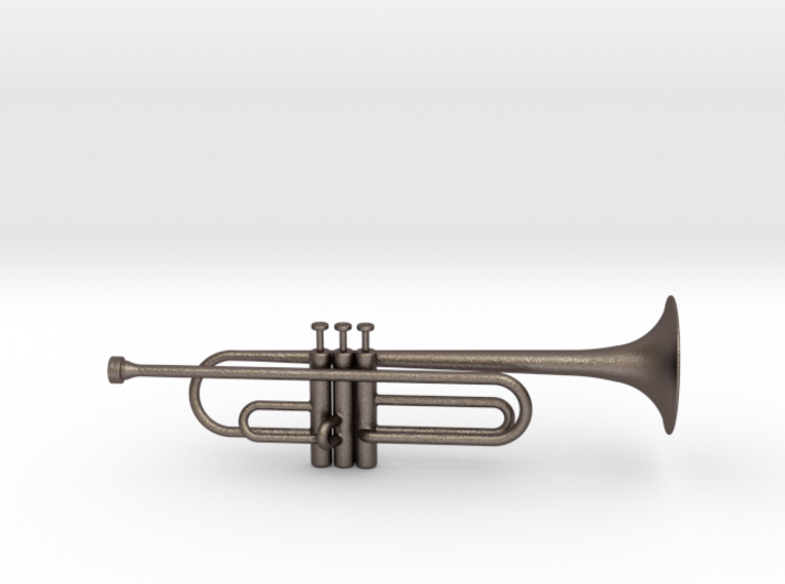 Trumpet Pendant 3d printed