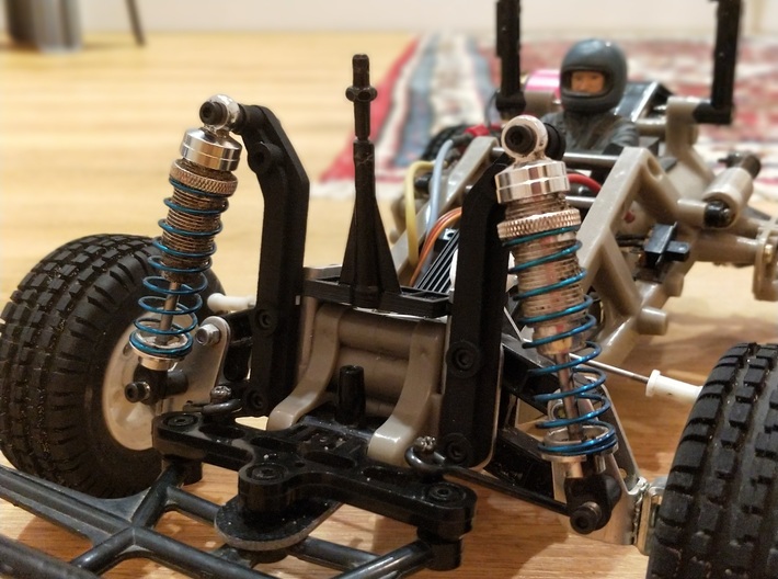 Tamiya Frog Brat Shock Towers Deluxe 3d printed 