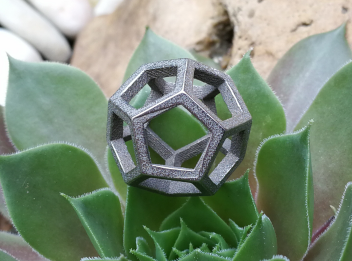 Dodecahedron Wire  3d printed 