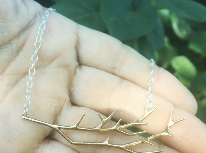 Delicate Branches Pendant 3d printed 
