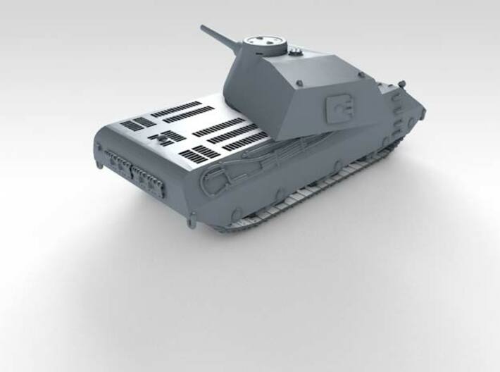 1/160 German VK 100.01 (P) Ausf. B Heavy Tank 3d printed 3d render showing product detail