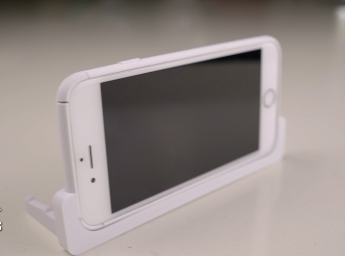 iPhone 7 Landscape Stand for Desk & Car 3d printed 