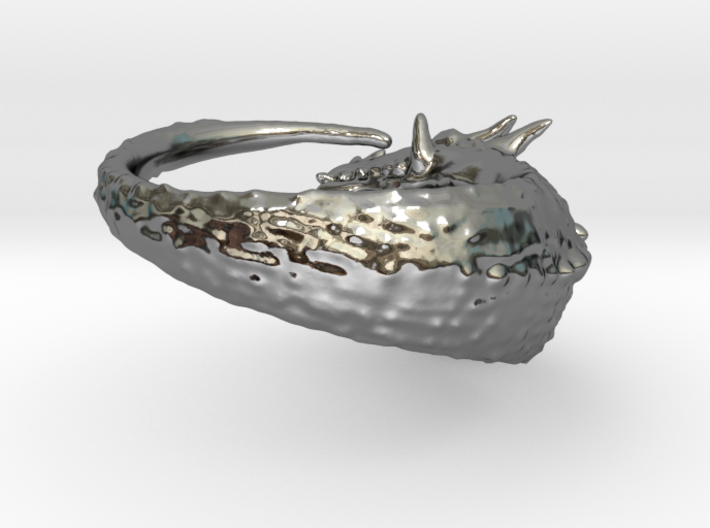 Spike Dragon's Ring 3d printed 