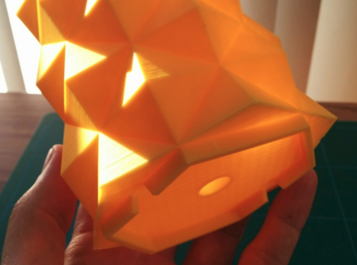 Prism Vase 3d printed Sample/prototype in 3D Printed ABS