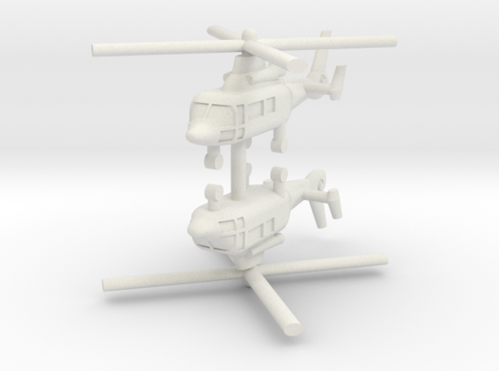 1/250 Eurocopter AS365 Dauphin (x2) 3d printed