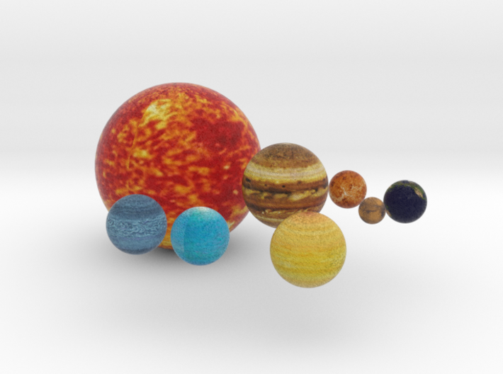 Our Planets 3d printed