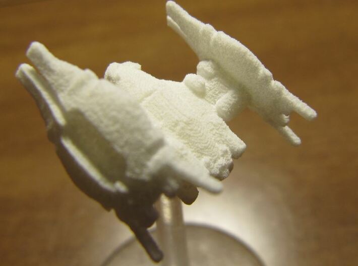 Regent T1 ( Interceptor ) 3d printed Shown in WSF for comparison, but optimized for WSFP