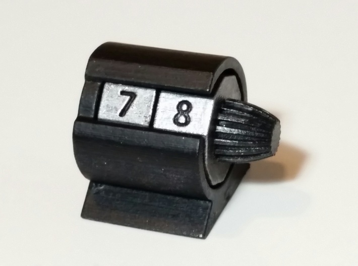 99 Wound Counter 3d printed 