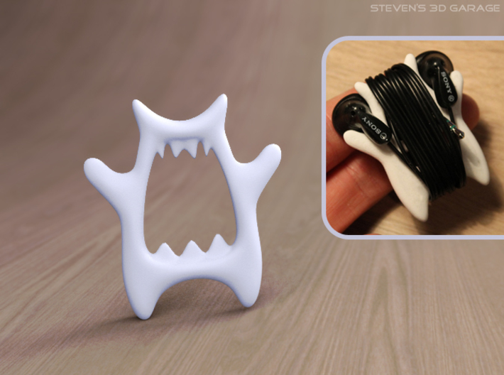 MP3 Cable Winder Guy (Type C) 3d printed