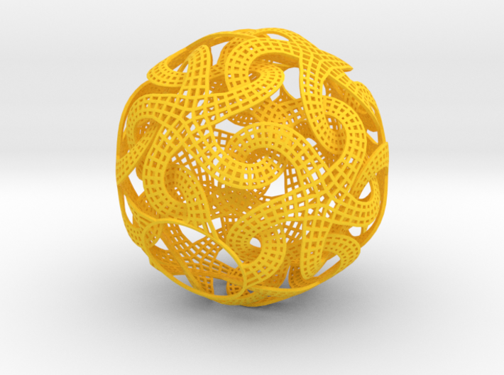 Lampshade_dodecahedron 3d printed