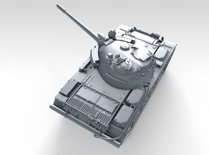 1/160 (N) Russian T-55M1 Main Battle Tank 3d printed 3d render showing product detail