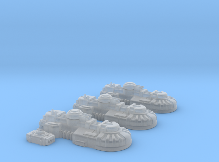 1/270 Rebel T1A Tanks (3) 3d printed