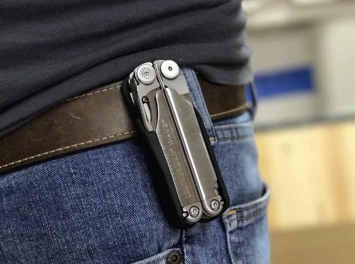 Holster for the Leatherman Wave, Closed Loop (TVECB4449) by ZapWizard