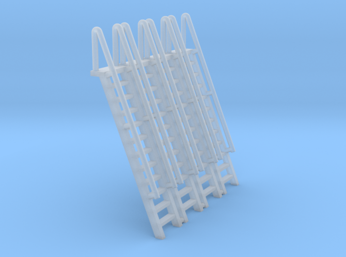 N Scale Ladder 12 (4pc) 3d printed