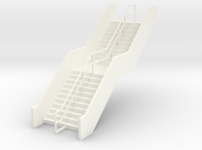 HO Station Stairs H50.6 3d printed