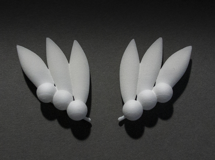 Feather Clips 3d printed