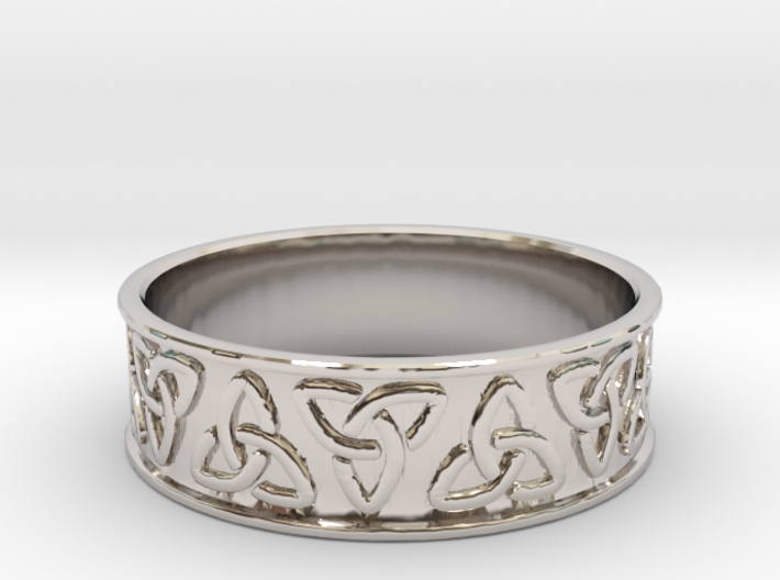 The Ancient Celtic Ring 3d printed