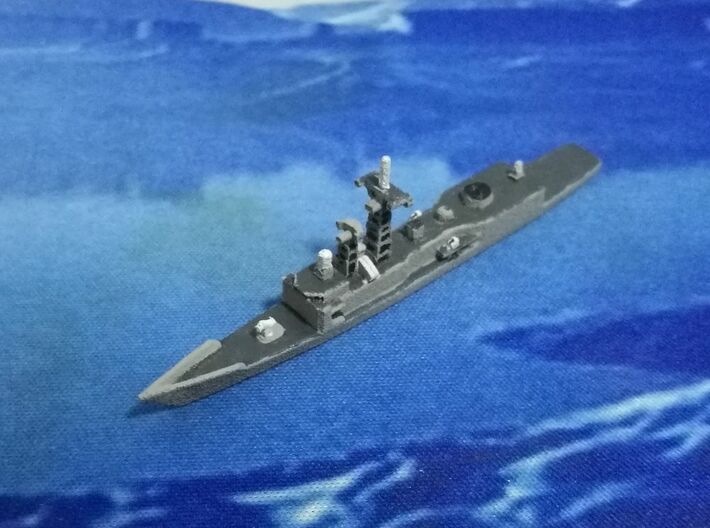 Cheng Kung-class frigate, 1/1800 3d printed Painted Sample