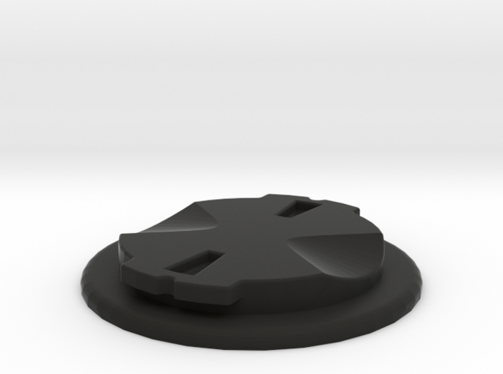 Garmin Quarter Turn Mount Plate 3d printed 