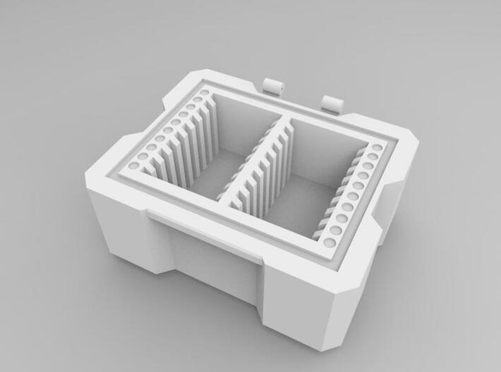 SD cards Box - Part1-2 3d printed 