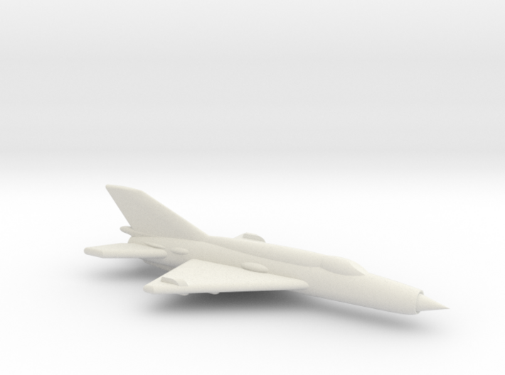 MiG-21M (Fishbed) Jet Fighter 3d printed 
