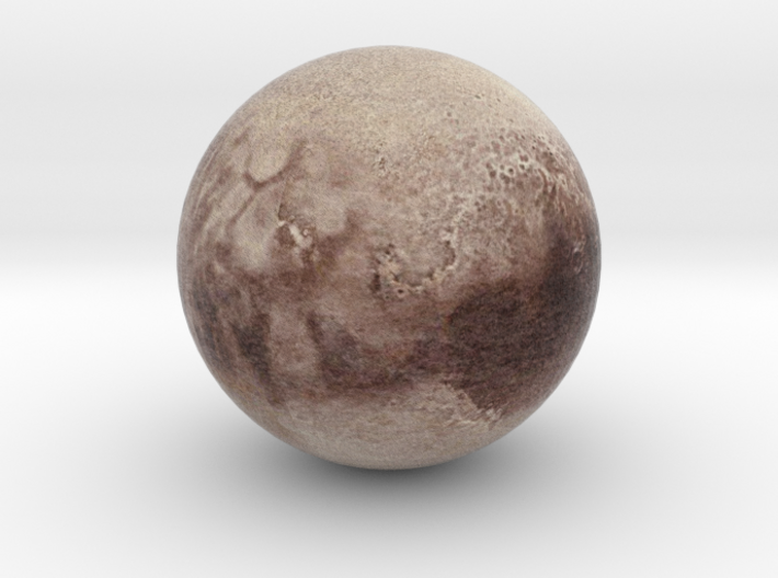 Pluto 3d printed