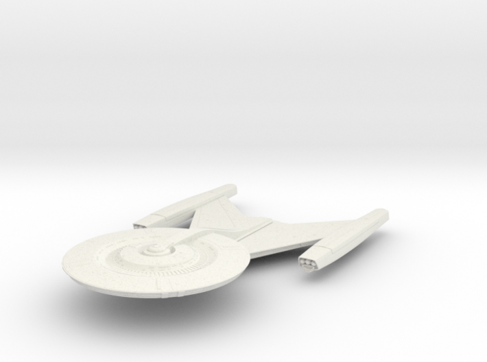 USS Discovery v1 7.3&quot; 3d printed