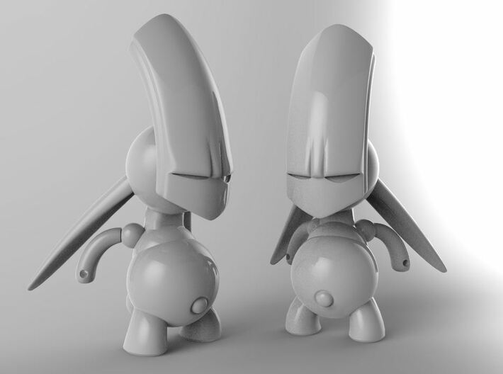 Gremlin Desk Toy 3d printed Double trouble