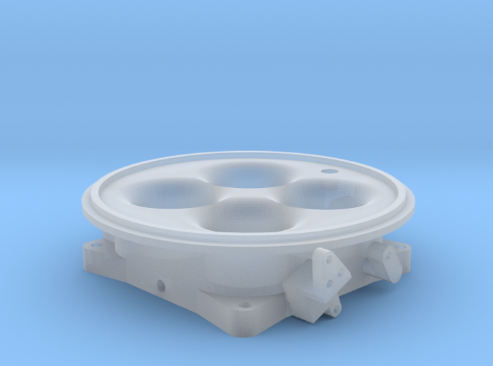 Accufab 1000cfm Throttle Body - 4500 flange 3d printed