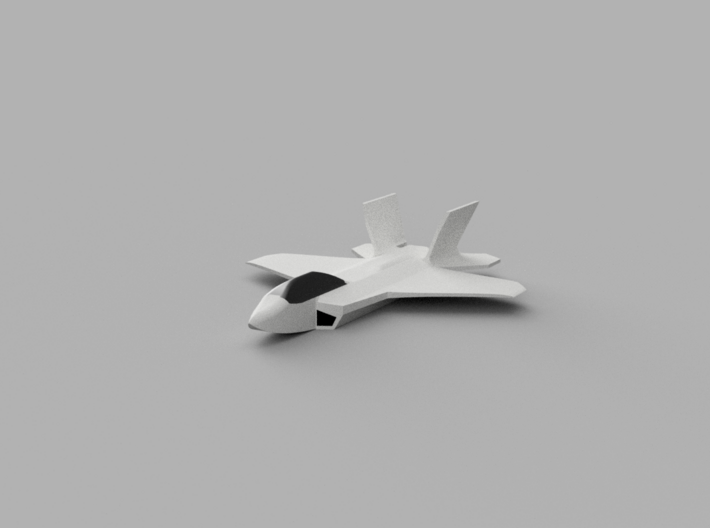 Raptor Jet 3d printed 