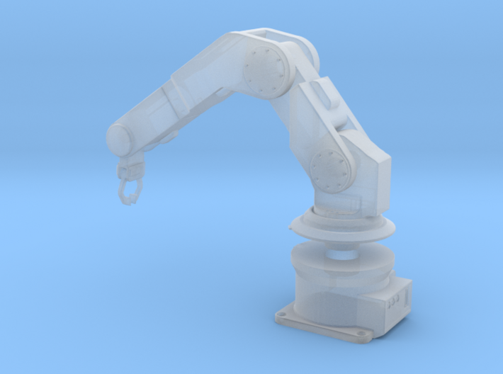 1/24 Pose-able Robotic Arm V2 3d printed