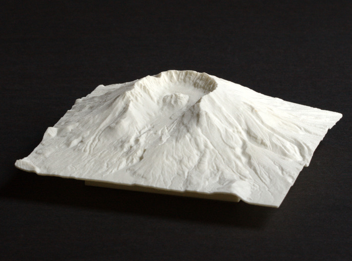 6'' Mt. St. Helens, Washington, USA 3d printed 