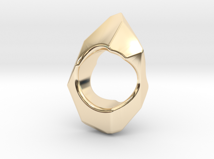 Stone Ring 3d printed