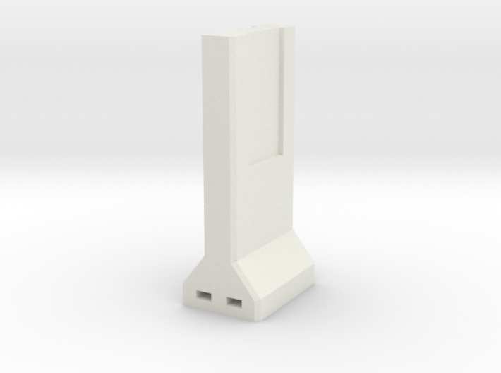 Concrete Retaining Wall (Single) 3d printed