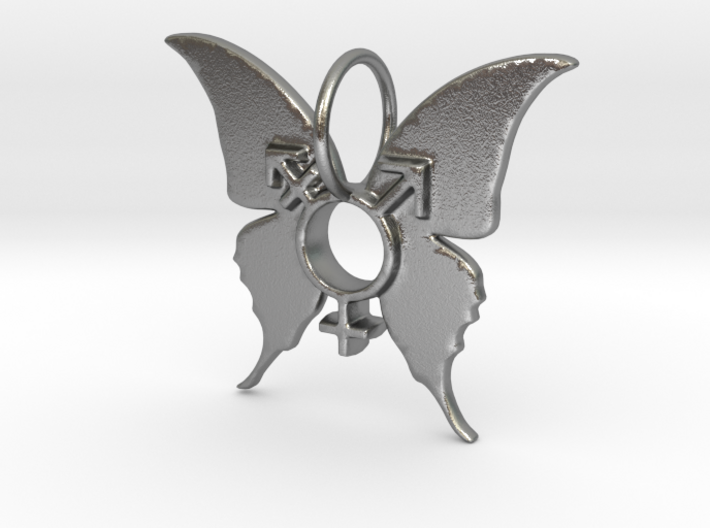 Butterfly Pendant 3d printed