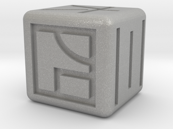 kanji dice 3d printed